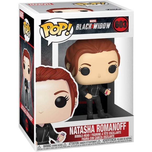 Funko Pop! Marvel: Black Widow (Street) Natasha Romanoff 603 - Picture 2 of 4